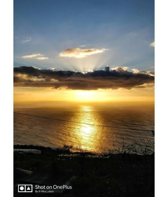 Casita En El Campo Con Vista Al Oceano Βίλα Tijarafe Εξωτερικό φωτογραφία