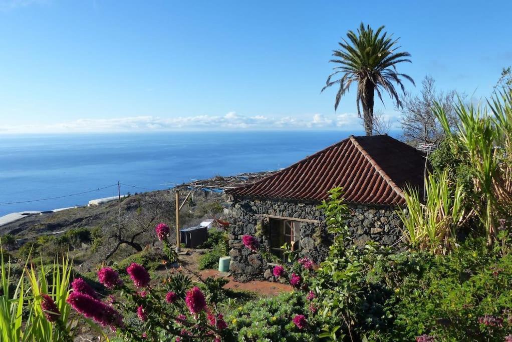 Casita En El Campo Con Vista Al Oceano Βίλα Tijarafe Εξωτερικό φωτογραφία