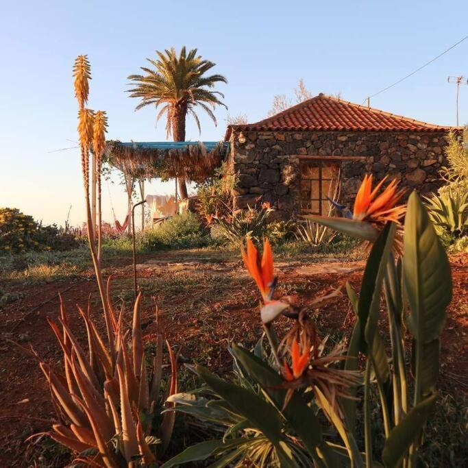 Casita En El Campo Con Vista Al Oceano Βίλα Tijarafe Εξωτερικό φωτογραφία
