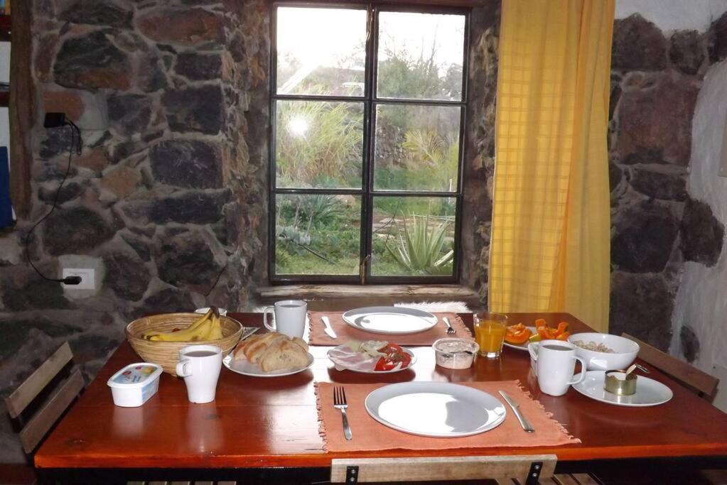 Casita En El Campo Con Vista Al Oceano Βίλα Tijarafe Εξωτερικό φωτογραφία