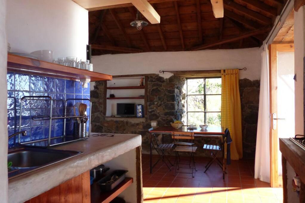 Casita En El Campo Con Vista Al Oceano Βίλα Tijarafe Εξωτερικό φωτογραφία