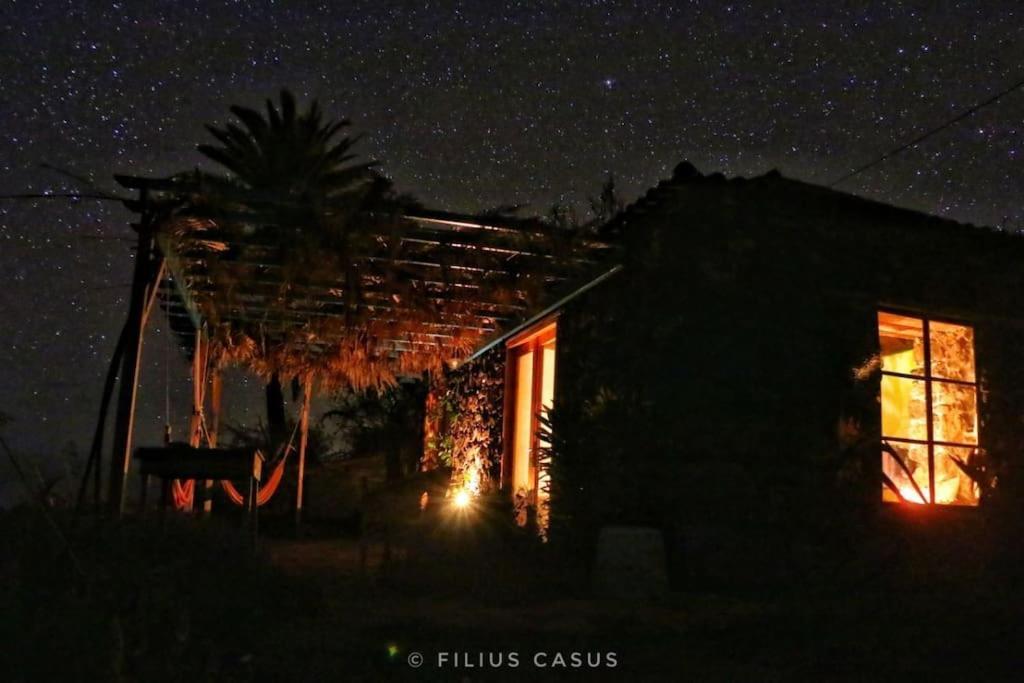 Casita En El Campo Con Vista Al Oceano Βίλα Tijarafe Εξωτερικό φωτογραφία