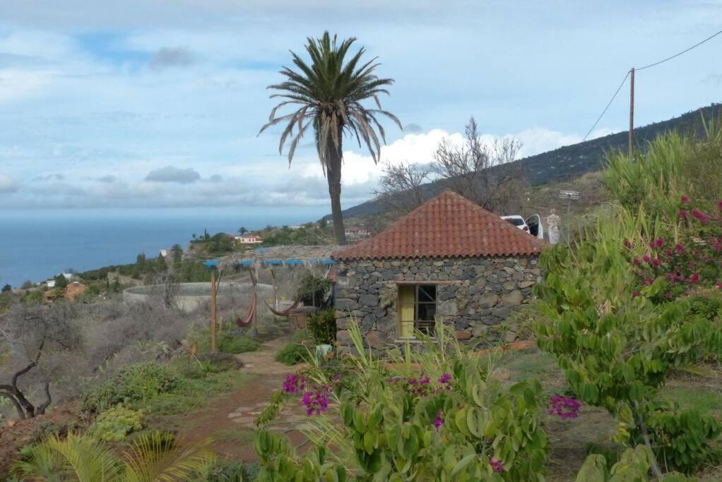 Casita En El Campo Con Vista Al Oceano Βίλα Tijarafe Εξωτερικό φωτογραφία