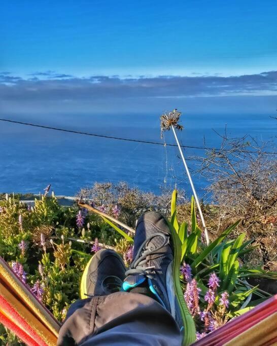 Casita En El Campo Con Vista Al Oceano Βίλα Tijarafe Εξωτερικό φωτογραφία